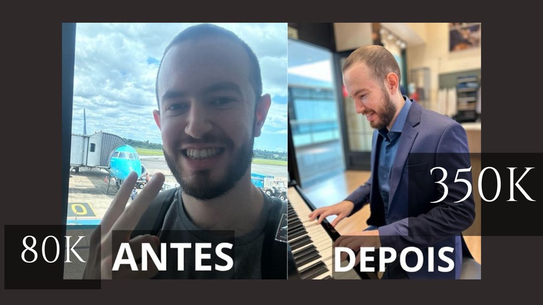 Antes e depois: de 80K a 350K